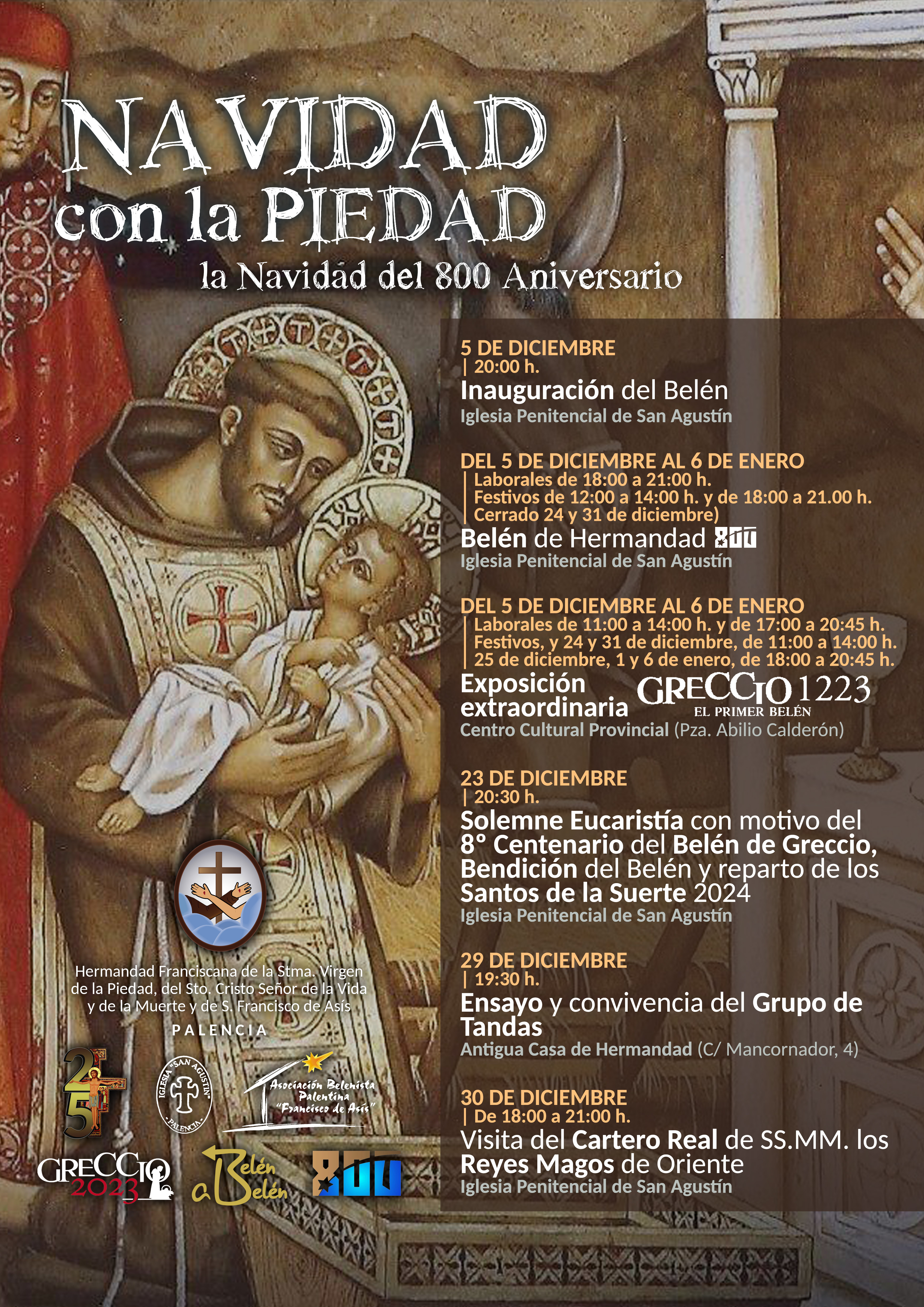 Portada de 2023 Navidad Con La Piedad